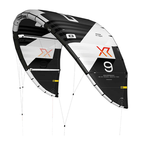 Core Kiteboarding - XR7 Black - Force Kite and Wake