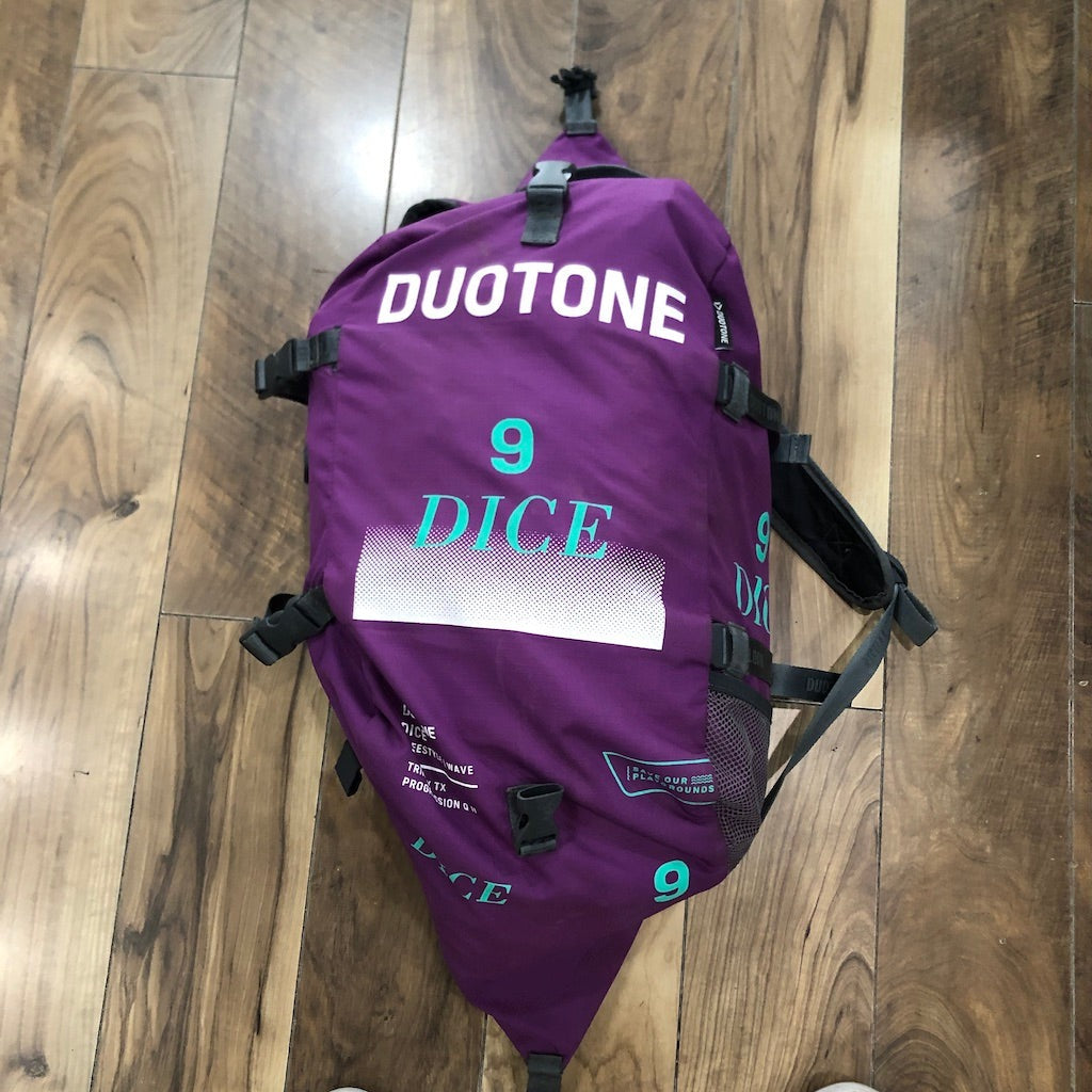 2021 Duotone Dice 9m Used, DUOTONE,USED GEAR - Used kites for sell