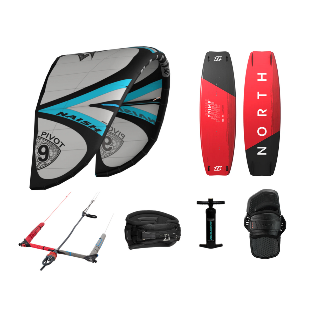 Naish Pivot Performance Kiteboarding Package