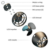 Lift eFoil LCS Jet | Force Kite & Wake