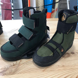 Liquid Force Hiker Army Green Boots Bindings | Force Kite & Wake